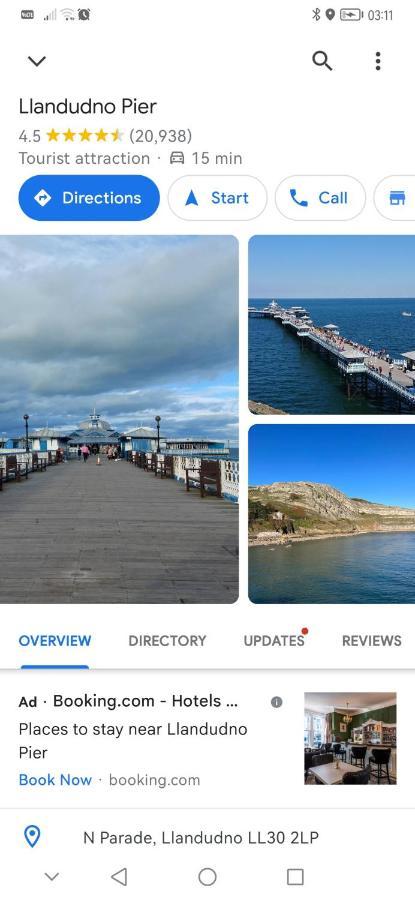 Rhôs-on-Sea Netherton Studio Apartment 2 מראה חיצוני תמונה